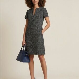 Theory Apalia Dress with Zip at  Neck